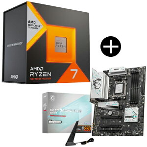 AMD Ryzen7 7800X3D W/O Cooler (8C/16T 4.2Ghz 120W) 100-100000910WOF Q[~OvZbT[ + MSI B850 GAMING PLUS WIFI ATX}U[{[h Zbg