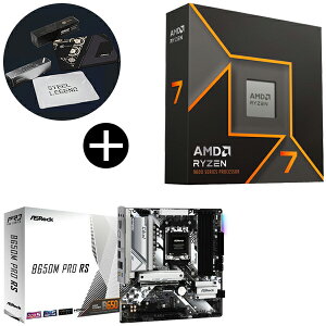 AMD Ryzen 7 9700X W/O Cooler WOF (8C/16TA3.8GHzA65W) CPU + ASRock B650M Pro RS + ASRockIWi}EXpbh Zbg