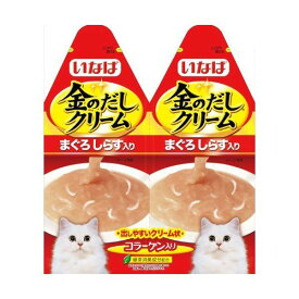 いなばペットフード 金のだしクリームまぐろしらす60gIC-81 猫 ウェットフード キャットフード いなば 金のだし クリーム ペースト トッピング まぐろ しらす