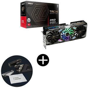 ASRock RX9070XT TC 16GO ubN OtBbN{[h + ASRockIWi}EXpbh Zbg