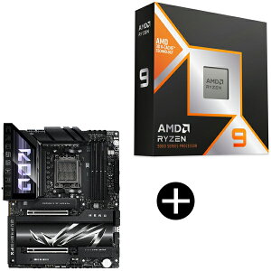 AMD Ryzen 9 9900X3D CPU + ASUS ROG-CROSSHAIR X870E HERO }U[{[h Zbg
