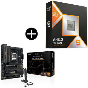 AMD Ryzen 9 9950X3D CPU + ASUS PROART-X870E CREATOR WIFI }U[{[h Zbg