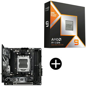 AMD Ryzen 9 9950X3D CPU + ASUS ROG-STRIX X870-I GAMING WIFI }U[{[h Zbg