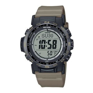 【エントリーでP10倍!24日20:00-27日9:59】 腕時計 時計 CASIO カシオ PRO TREK プロトレック メンズ PRW-35LD-5JF ソーラー充電 ウォッチ ダークコヨーテ 誕生日 新生活 クリスマス 父の日 ギフト プレゼ