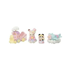 【エントリーでP10倍!24日20:00-27日9:59】 コ-79 ゆうえんちのりものセット -汽車・ひこうき- エポック社