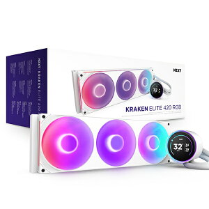 RL-KR42E-W2 NZXT �z���C�g Kraken Elite 420 RGB V2 [CPU�N�[���[]