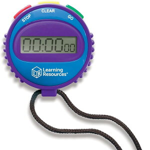 LER 0808 Simple Stopwatch �ȒP�X�g�b�v�E�H�b�` Learning Resources