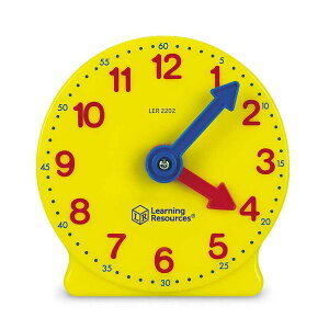 LER 2202-1 Big Time Mini Clock wKv ~j kp 10cm LEARNING RESOURCES