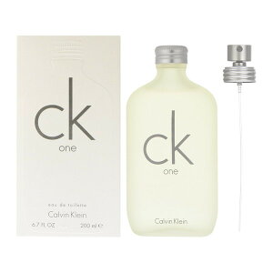 Calvin Klein �J���o���N���C�� ���� �����Y ���f�B�[�X ���j�Z�b�N�X �V�[�P�[���� �I�[�h�g���� 200mL CA-ONEETSP-200 �t���O�����X �a���� �V���� �N���X�}�X �M�t�g �v���[���g