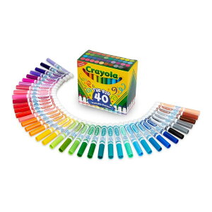 Ultra Clean Washable Markers The Big 40CT 587858 Crayola