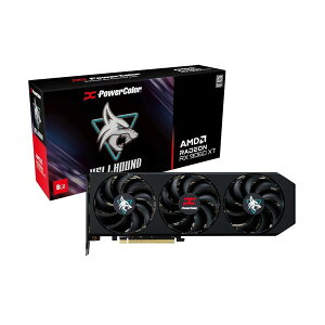 RX9060XT 8G-L/OC PowerColor Hellhound AMD Radeon RX 9060 XT 8GB GDDR6 [OtBbNJ[h]