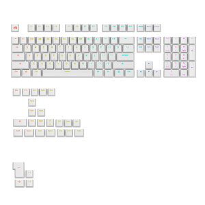 GLO-KB-ACC-KC-GPBT-LIT-WHT-US Glorious �z���C�g [�L�[�L���b�v]