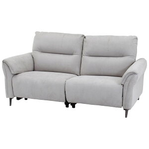 49117 電動リクライナー FIRST ワイドラブ GY 不二貿易 メーカー直送