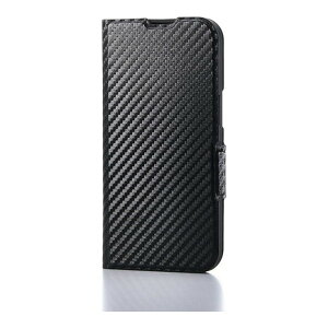 PM-A25SPLFUCB ELECOM iPhone 16e �P�[�X ���U�[ �蒠�^ �}�O�l�b�g �Ռ��z�� ���y�� ���^ �X�^���h�@�\�t �J�[�{���u���b�N