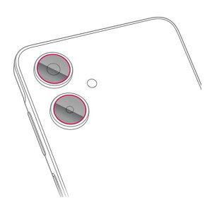 PM-G253FLLFG ELECOM Galaxy A25 5G YJo[ Jی tB  R wh~ CAh~