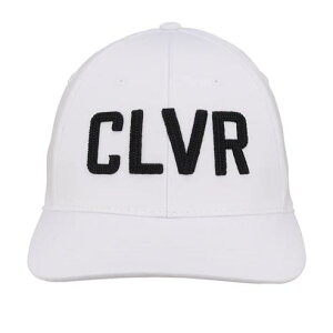 �u���b�N�N���[�o�[ �L���b�v BCJS5HA081F CLVR 1 BLACK STITCH / WHITE F