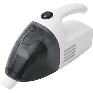 掃除機 山善 ZHJ-340(W) ホワイト 電池式コードレスハンディクリーナー (電池別売) コードレス コードレス掃除機 ハンディ 吸引力