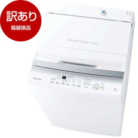 【箱破損品】 東芝 AW-6GA2 ピュアホワイト 全自動洗濯機 (6.0kg) 【アウトレット】 エクプラ特選