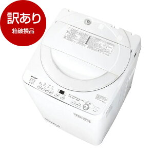 �y���j���i�z SHARP ES-GE7K-W �z���C�g�n ���Ȃ��� �S��������@ (7.0kg) �y�A�E�g���b�g�z
