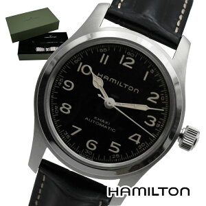 �y���r���[�ŉ����ۏ� 4�N�z�n�~���g�� HAMILTON �J�[�L �t�B�[���h �}�[�t �I�[�g �������� 42mm H70605732 �u���b�N �r���v �����Y KHAKI FIELD MURPH AUTO �X�C�X�� �ւ��x���g�t ���B���e�[�W �X�^�C��