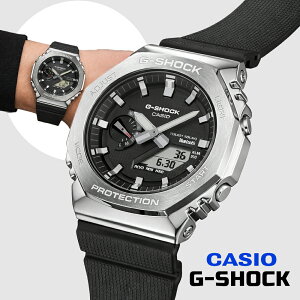 �y���r���[�ŉ����ۏ� 11�N�z�J�V�I CASIO G-SHOCK G-�V���b�N GBM-2100-1A �u���b�N �V���o�[ �����Y �r���v Bluetooth �^�t�\�[���[�ϏՌ� 20�C���h�� �A�i�f�W LED�t [�C�O���K�i]