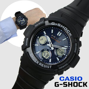 �y���r���[�ŉ����ۏ� 11�N�z�J�V�I CASIO G-SHOCK G-�V���b�N �d�g�\�[���[ AWG-M100SB-2A ANALOG-DIGITAL M100 SERIES �l�C�r�[ �u���b�N �����Y �f�W�^�� �r���v �M�t�g �v���[���g�y�C�O���K�i�z