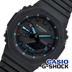 �y���r���[�ŉ����ۏ� 11�N�z�J�V�I CASIO G-SHOCK G-�V���b�N GA-2100-1A2 ANALOG-DIGITAL 2100SERIES �u���b�N �u���[ �����Y �A�i���O �f�W�^�� �r���v �M�t�g �v���[���g�y�C�O���K�i�z