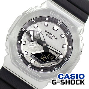�y���r���[�ŉ����ۏ� 11�N�z�J�V�I CASIO G-SHOCK G-�V���b�N GM-2100-1A �u���b�N �V���o�[ �����Y �A�i�f�W �r���vANALOG-DIGITAL 2100 Series �M�t�g �v���[���g [�C�O���K�i]