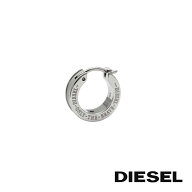 DIESEL ディーゼル DX1316040 ピアス 片耳用 メンズ シルバー フープ型 アクセサリー プレゼント［海外正…
