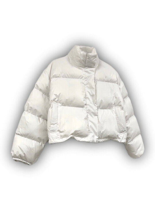 楽天市場】正規品【Never mind the XU cropped padding jacket 