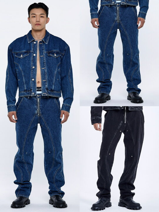 楽天市場】正規品【 51percent Tunnel Lining Trouser (Denim) 】 51 