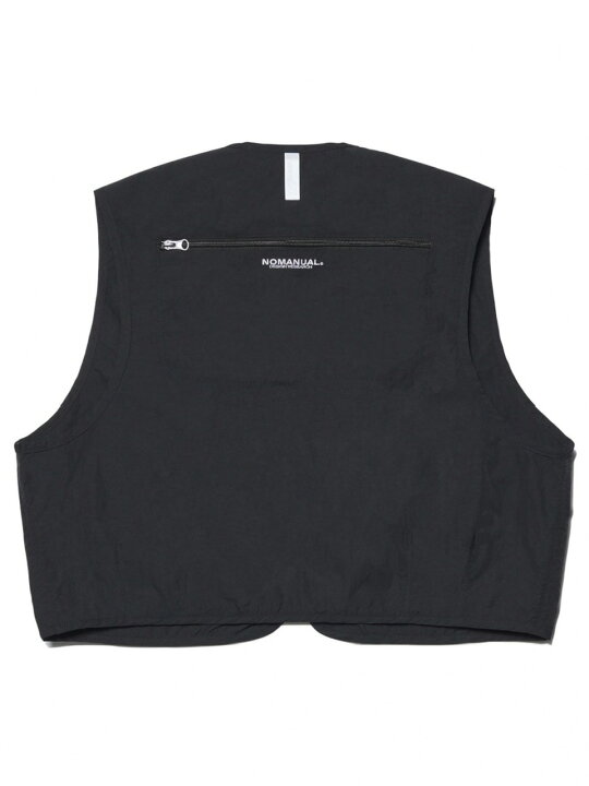 楽天市場】正規品【 NOMANUAL NYLON UTILITY VEST 】 ノーマニュアル 