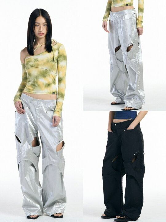 楽天市場】正規品 【 SETUP-EXE Front slit stud Pants 