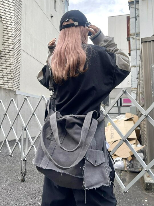 楽天市場】正規品【 XU grunge denim shoulder bag 】 エックスユー 