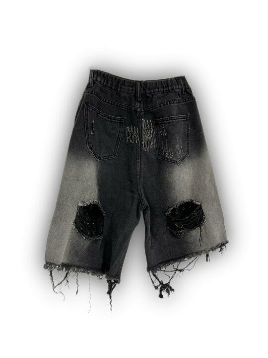 楽天市場】正規品【 XU damage denim half pants 】 エックスユー  