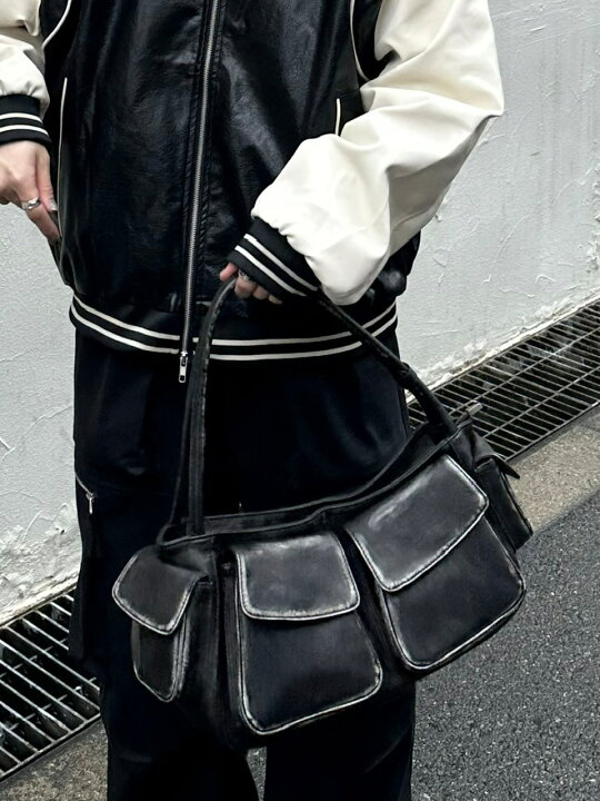 楽天市場】正規品【 Chikashitsu + vintage leather hand bag (2color 