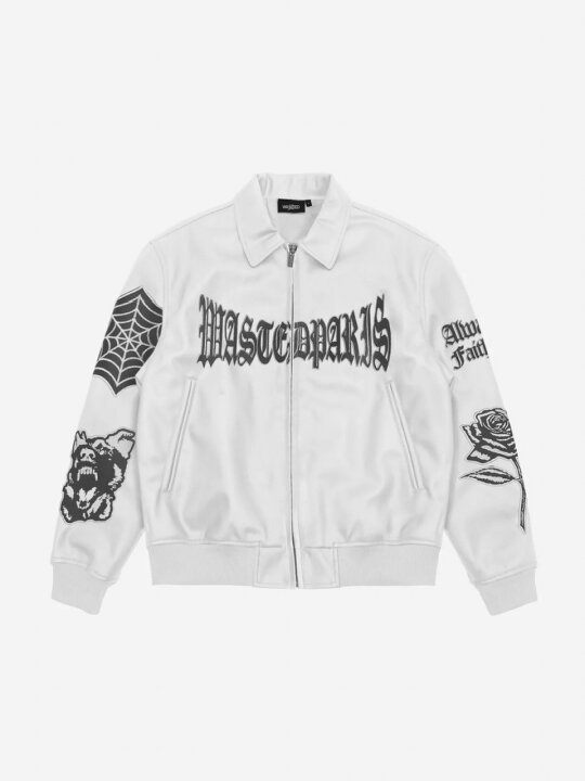 楽天市場】正規品【 WASTED PARIS Varsity Jacket Sick 】 ウェイ 