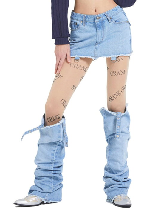 楽天市場】【SALE】正規品【 CRANK LAYERED DENIM SKIRT 】 クランク 