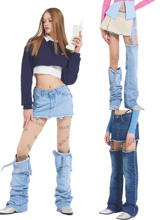 楽天市場】【SALE】正規品【 CRANK LAYERED DENIM SKIRT 】 クランク 