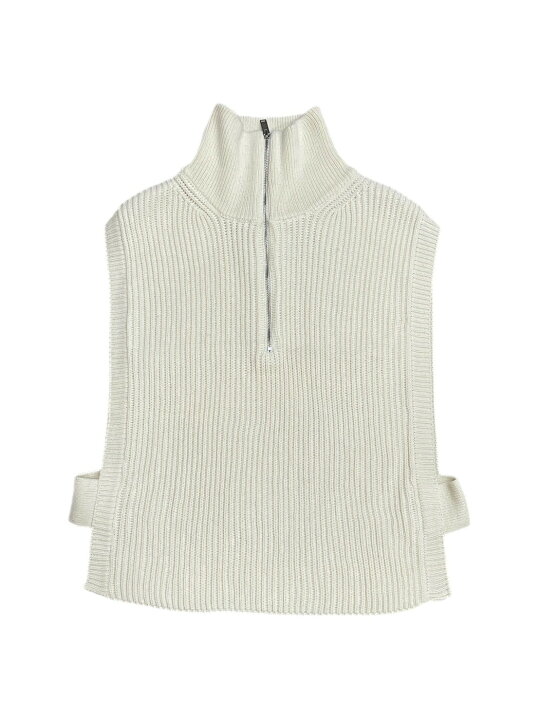 楽天市場】正規品【 Chikashitsu + half zip design vest (3color 