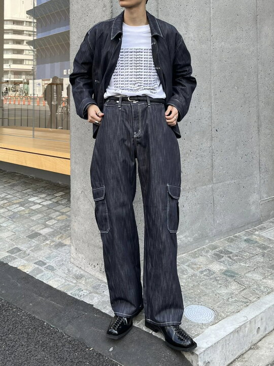楽天市場】正規品 【 Chikashitsu + set up curve denim jacket 