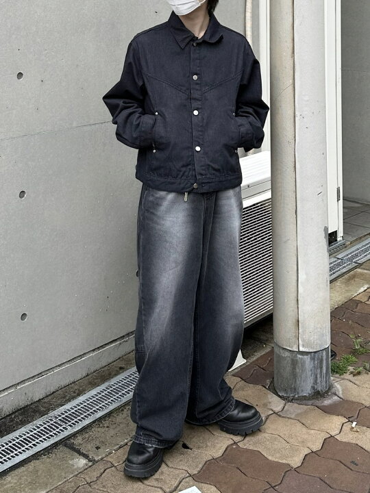 楽天市場】正規品 【 Chikashitsu + set up design denim short jacket 