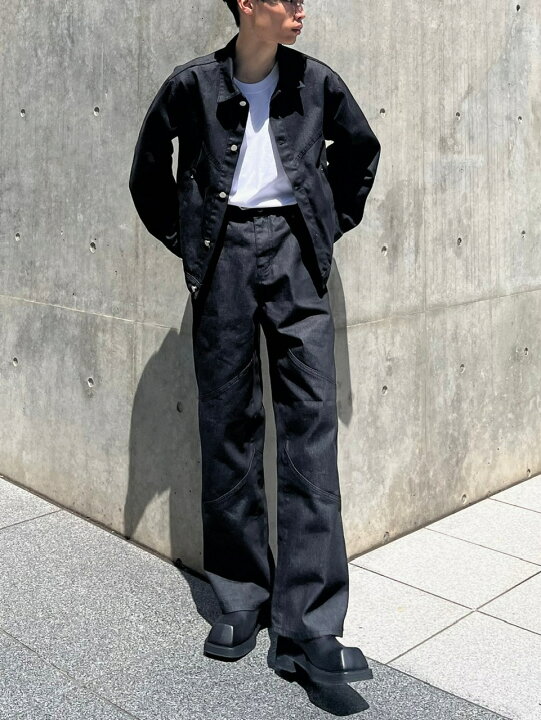 楽天市場】正規品 【 Chikashitsu + set up design denim short jacket 