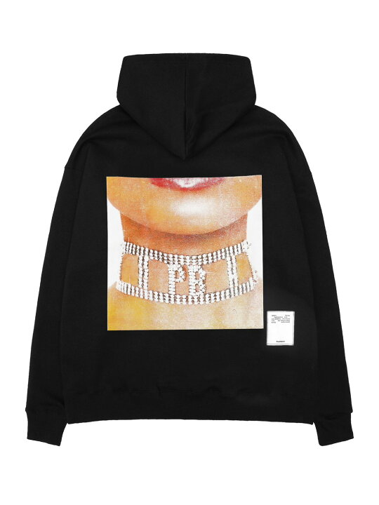 楽天市場】正規品【 POSH BRAIN DIAMOND CHOKER HOODIE 】 ポッシュ 