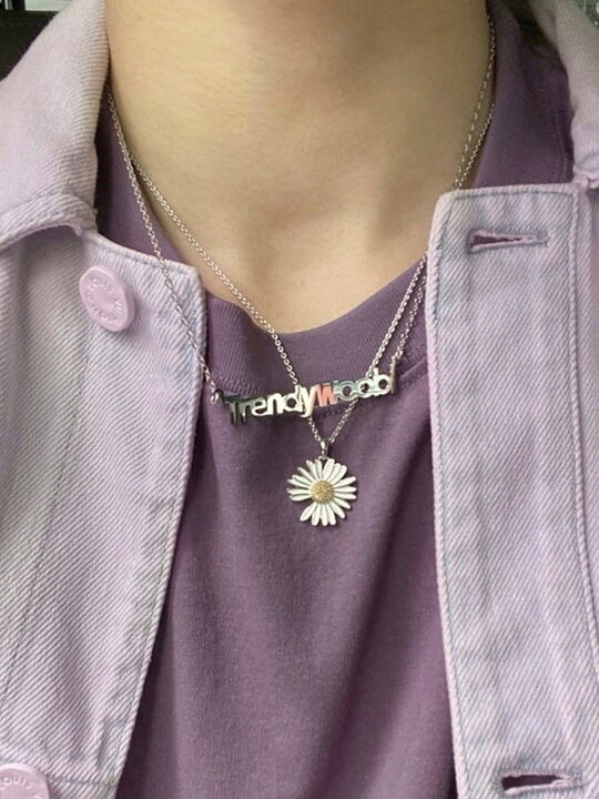 楽天市場】正規品【 TRENDYWOOBI Trendywoobi Necklace (Silver925 