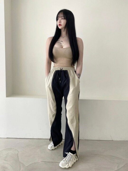 楽天市場】正規品【 TRENDYWOOBI Zip Line Pants 】 トレンディウビ 