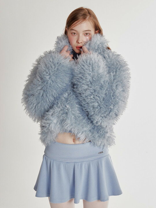楽天市場】正規品【 CRANK TWO-TONE HEAVY FUR JACKET 】 クランク 