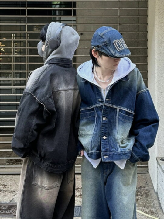 楽天市場】正規品【 Chikashitsu + vintage wash denim jacket 