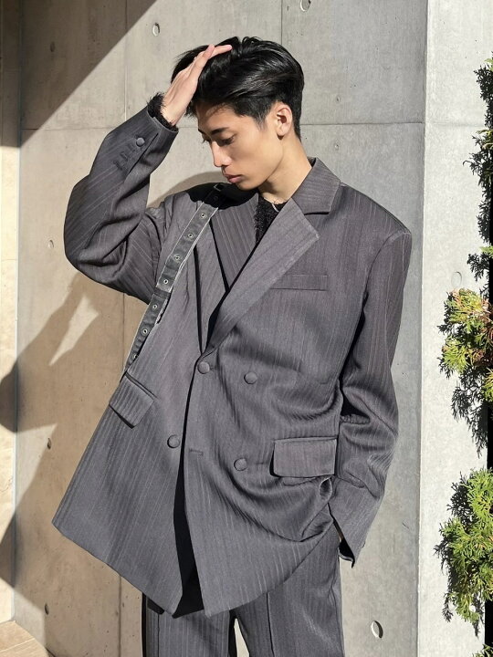 楽天市場】正規品【 Chikashitsu + set up double jacket (2color 