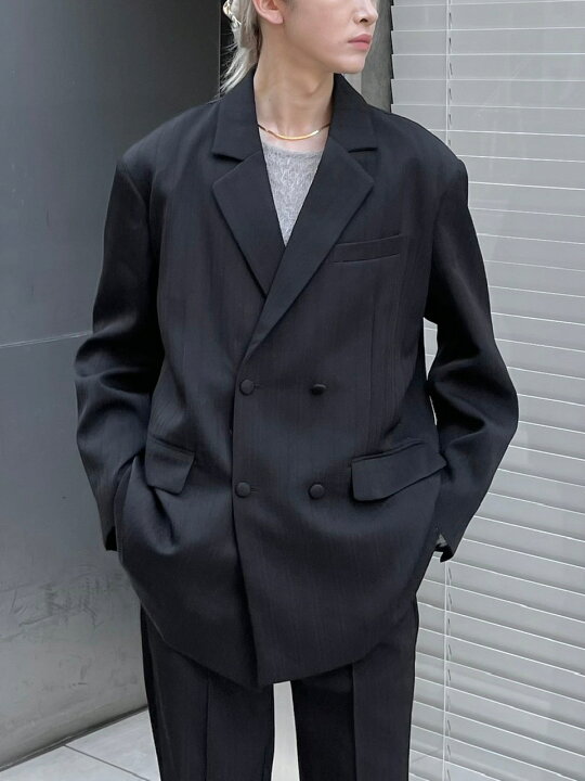 楽天市場】正規品【 Chikashitsu + set up double jacket (2color 